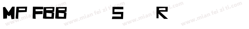 MP FBBerlinSans Roman字体转换